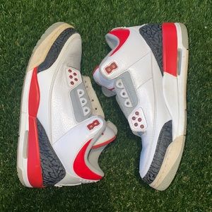 Retro Jordan 3 ‘ Fire Reds’ 2013 Release